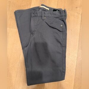 Banana Republic Slim Traveler Pants - Dark Gray